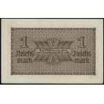Reichskreditkasse. 1 marka, bez daty; seria 153, numera...