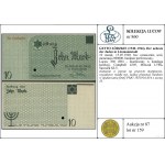 10 marek, 15.05.1940; bez oznaczenia serii, numeracja 0...