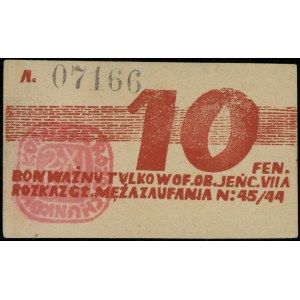 Bon na 10 fenigów obozu wojskowego Murnau VII-A, 2.11.1...
