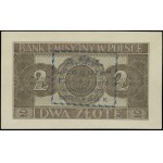 2 złote, 1.03.1941; seria AF, numeracja 1610816, bankno...