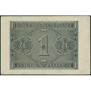 1 złoty, 1.08.1941; seria BD, numeracja 8065787, ze ste...