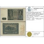50 or, 1.08.1941 ; série B, numérotation 5051355, avec s...