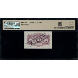 1 złoty, 15.08.1939; seria A, numeracja 1234567, granat...