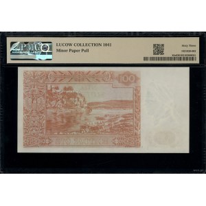 100 złotych, 15.08.1939; bez oznaczenia serii i numerac...