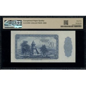 20 złotych, 20.08.1939; seria C, numeracja 454946; Luco...