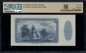 20 zloty, 20.08.1939; series C, numbering 454946; Luco...