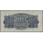 10 złotych, 1944; w klauzuli OBOWIĄZKOWYM, seria СС, nu...