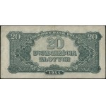 20 złotych, 1944; w klauzuli OBOWIĄZKOWYM, seria ВХ, nu...