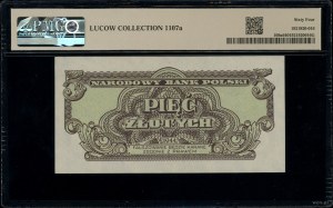 5 gold, 1944; in OBVIOUS clause, КТ series, nume...