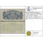 10 złotych, 1944; w klauzuli OBOWIĄZKOWE, seria Bc, num...