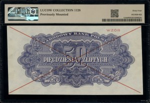 50 zloty, 1944; in the OBVIOUS clause, ЕЕ series, num...
