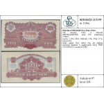 100 złotych, 1944; w klauzuli OBOWIĄZKOWE, seria НУ, nu...
