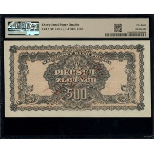 500 zlatých, 1944; v OBVIDITEĽNEJ doložke, séria Az, nu...