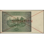 500 złotych, 15.01.1946; seria Dz, numeracja 1234567, p...