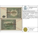 500 złotych, 15.01.1946; seria Dz, numeracja 1234567, p...