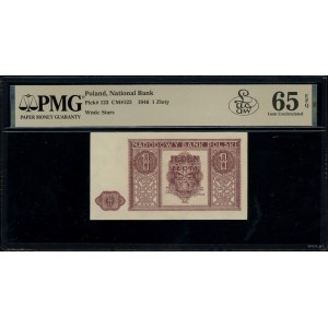 1 złoty, 15.05.1946; bez oznaczenia serii i numeracji; ...