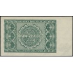 2 złote, 15.05.1946; bez oznaczenia serii i numeracji, ...