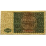20 złotych, 15.05.1946; seria B, numeracja 6352692, dru...