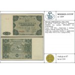 20 złotych, 15.07.1947; seria A, numeracja 0000000, bez...