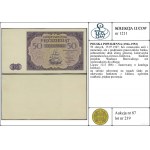 50 złotych, 15.07.1947; bez oznaczenia serii i numeracj...