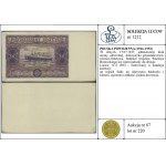 50 złotych, 15.07.1947; jednostronny druk strony odwrot...