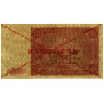 100 złotych, 15.07.1947; seria A, numeracja 1234567, po...