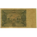 500 zlatých, 15.07.1947; jednostranná tlač rubovej strany....