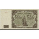 1.000 złotych, 15.07.1947; seria Ł, numeracja 6581670; ...