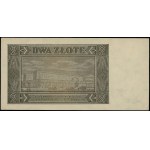 2 złote, 1.07.1948; seria AD, numeracja 1562348, znak w...