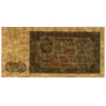 2 złote, 1.07.1948; seria AD, numeracja 1562348, znak w...