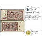 5 złotych, 1.07.1948; seria A, numeracja 1234567, po ob...
