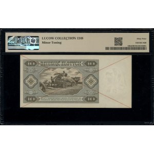 10 zlatých, 1.7.1948; séria D, číslovanie 0000000; na p....
