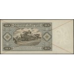 10 zlatých, 1.7.1948; séria D, číslovanie 0000000; na p....