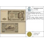 10 złotych, 1.07.1948; seria AT, numeracja 1774372; Luc...