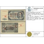 20 złotych, 1.07.1948; seria OO, numeracja 0000000, po ...