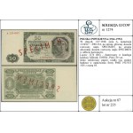 50 złotych, 1.07.1948; seria A, numeracja 1234567 / 890...