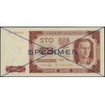 100 złotych, 1.07.1948; seria D, numeracja 123456 / 789...
