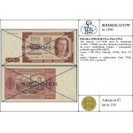 100 złotych, 1.07.1948; seria D, numeracja 123456 / 789...