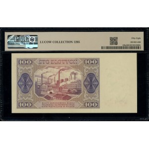 100 złotych, 1.07.1948; brak oznaczenia serii i numerac...