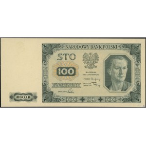 100 złotych, 1.07.1948; brak oznaczenia serii i numerac...