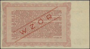 The Treasury Department's tax ticket for 5,000 zlotys, 14...