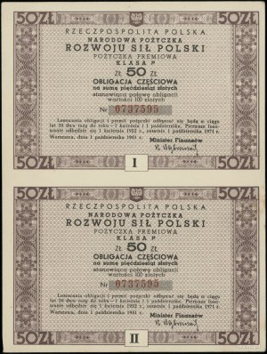 National Loan for the Development of Poland's Forces; 1/5 sheet - 2 x...
