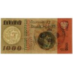 1.000 złotych, 29.10.1965; seria A, numeracja 0000000, ...