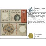 1.000 złotych, 29.10.1965; seria A, numeracja 0000000, ...