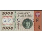 1.000 or, 29.10.1965 ; série G, numérotation 0000000 ; ...