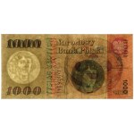 1.000 złotych, 29.10.1965; seria D, numeracja 1783874; ...