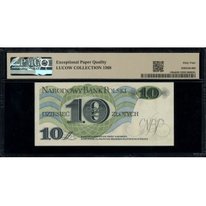 10 złotych, 1.06.1982; seria B, numeracja 0855776; Luco...