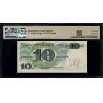10 złotych, 1.06.1982; seria B, numeracja 0855776; Luco...