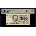 20 złotych, 1.06.1982; seria D, numeracja 2807377; Luco...