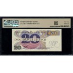 20 złotych, 1.06.1982; seria D, numeracja 2807377; Luco...